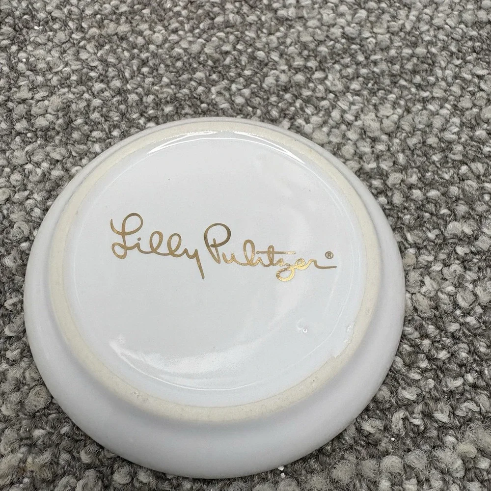 Lilly Pulitzer coasters are